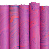 Fuschia Marble Gift Wrap Sheet